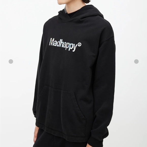 MADHAPPY REFLECTION UNIVERSAL HOODIE - BLACK - SMALL - Picture 3 of 5